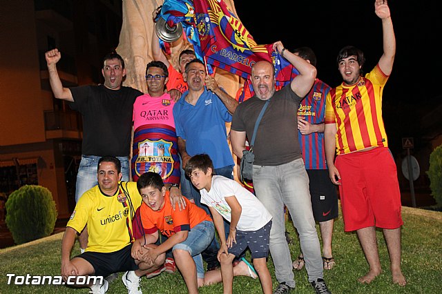 Celebracin en Totana de la quinta Champions y segundo triplete del Bara - 38