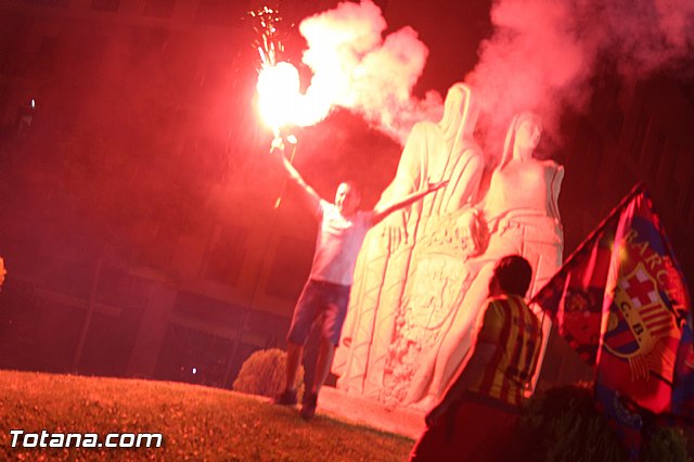 Celebracin en Totana de la quinta Champions y segundo triplete del Bara - 45