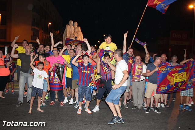 Celebracin en Totana de la quinta Champions y segundo triplete del Bara - 49