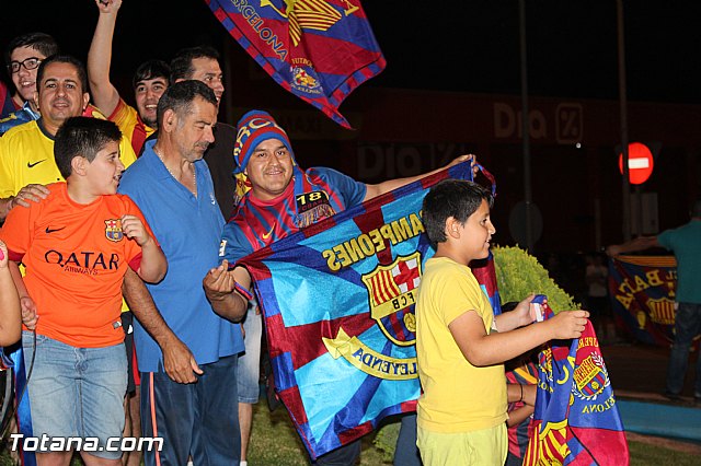 Celebracin en Totana de la quinta Champions y segundo triplete del Bara - 62