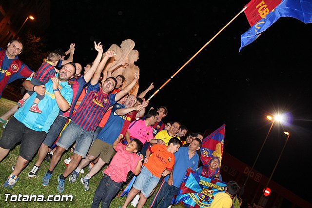 Celebracin en Totana de la quinta Champions y segundo triplete del Bara - 64