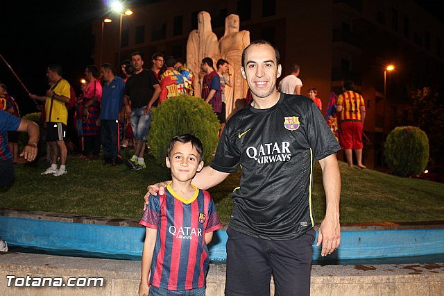 Celebracin en Totana de la quinta Champions y segundo triplete del Bara - 66