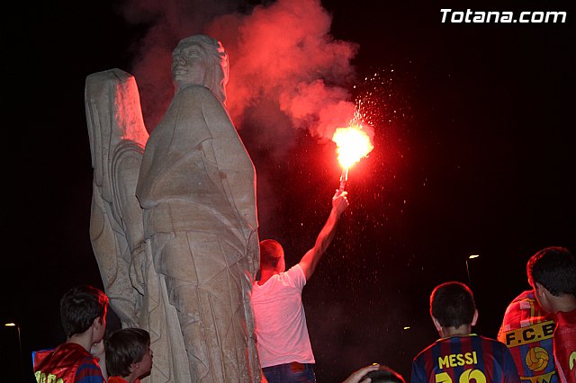 Celebracin en Totana de la quinta Champions y segundo triplete del Bara - 75
