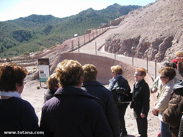 Visita amas de casa. Yacimiento Argrico de La bastida - 30