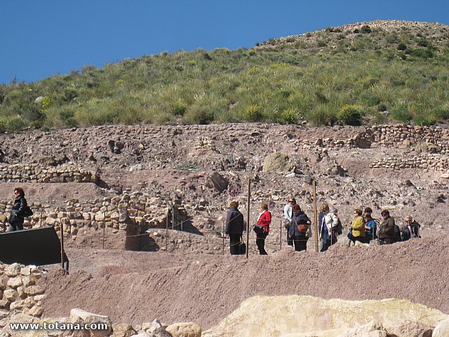 Visita amas de casa. Yacimiento Argrico de La bastida - 62