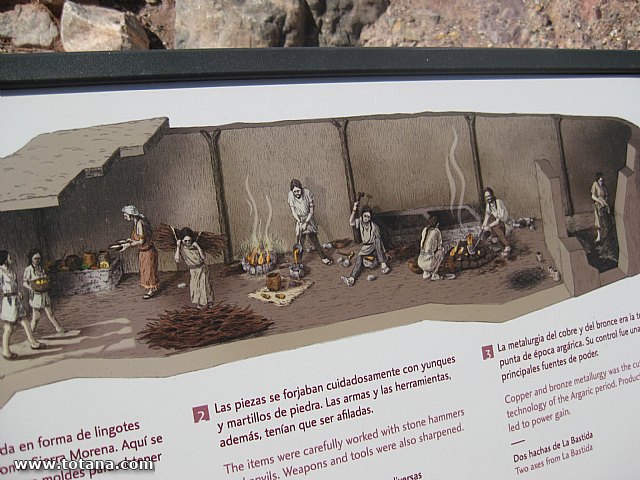 Visita amas de casa. Yacimiento Argrico de La bastida - 88