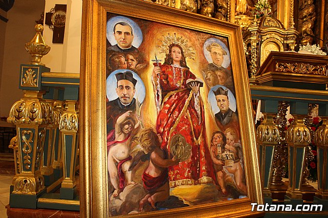 Las reliquias de los beatos vicencianos martirizados en Totana descansan en Santiago El Mayor - 8
