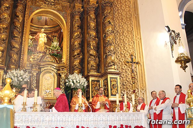 Las reliquias de los beatos vicencianos martirizados en Totana descansan en Santiago El Mayor - 62