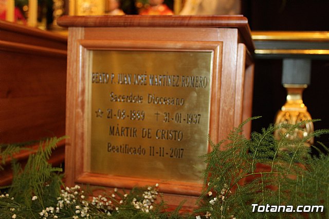 Las reliquias de los beatos vicencianos martirizados en Totana descansan en Santiago El Mayor - 64