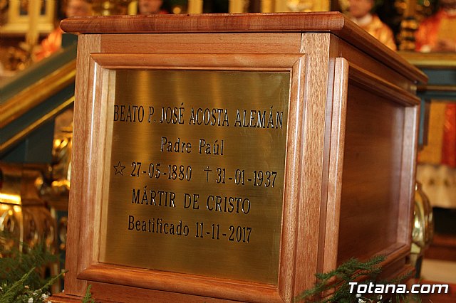 Las reliquias de los beatos vicencianos martirizados en Totana descansan en Santiago El Mayor - 68