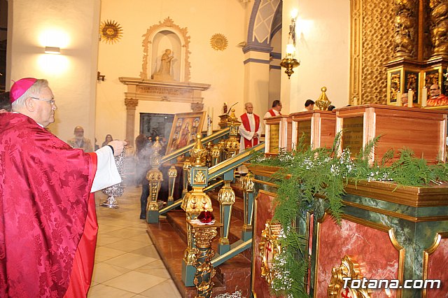 Las reliquias de los beatos vicencianos martirizados en Totana descansan en Santiago El Mayor - 72