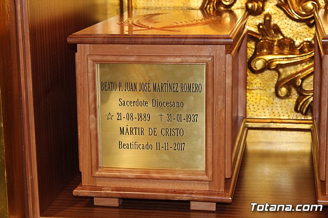 Las reliquias de los beatos vicencianos martirizados en Totana descansan en Santiago El Mayor - 111