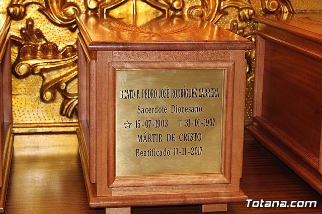 Las reliquias de los beatos vicencianos martirizados en Totana descansan en Santiago El Mayor - 112