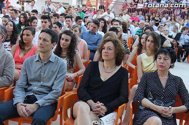 Acto de clausura y graduacin del 2 curso de bachillerato del IES 