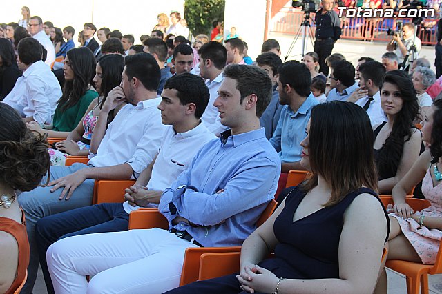 Acto de clausura y graduacin del 2 curso de bachillerato del IES 