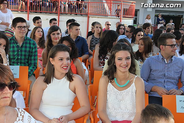 Acto de clausura y graduacin del 2 curso de bachillerato del IES 