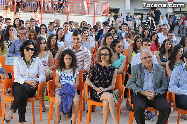 Acto de clausura y graduacin del 2 curso de bachillerato del IES 