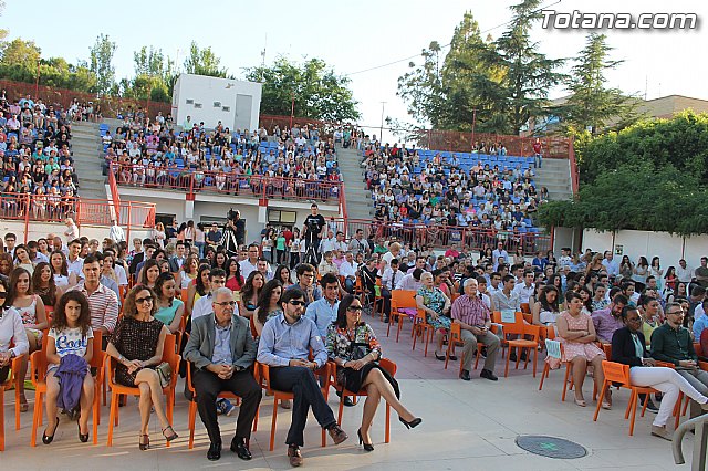 Acto de clausura y graduacin del 2 curso de bachillerato del IES 