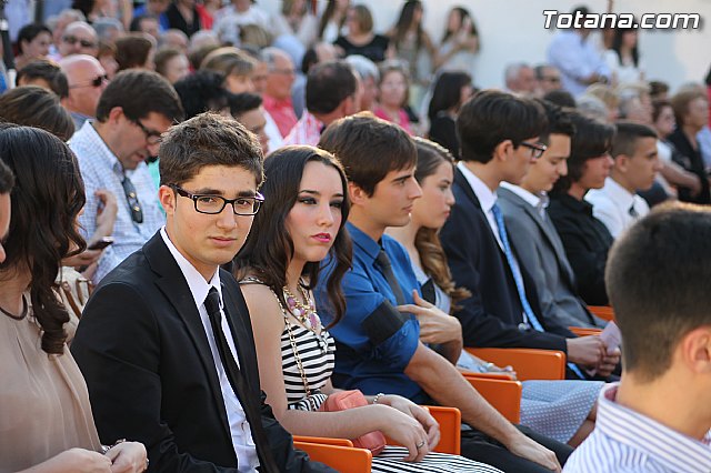 Acto de clausura y graduacin del 2 curso de bachillerato del IES 