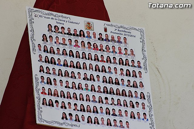Acto de clausura y graduacin del 2 curso de bachillerato del IES 