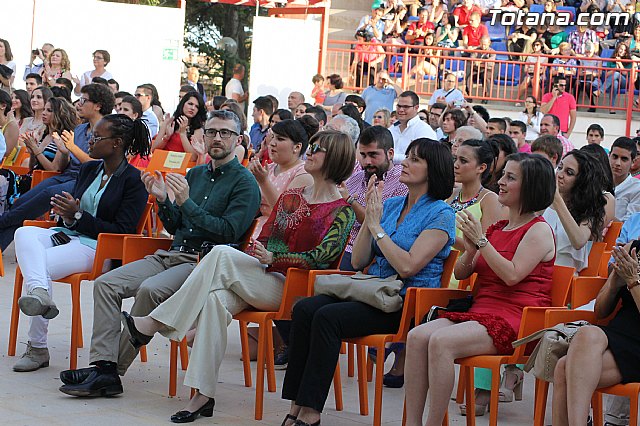 Acto de clausura y graduacin del 2 curso de bachillerato del IES 