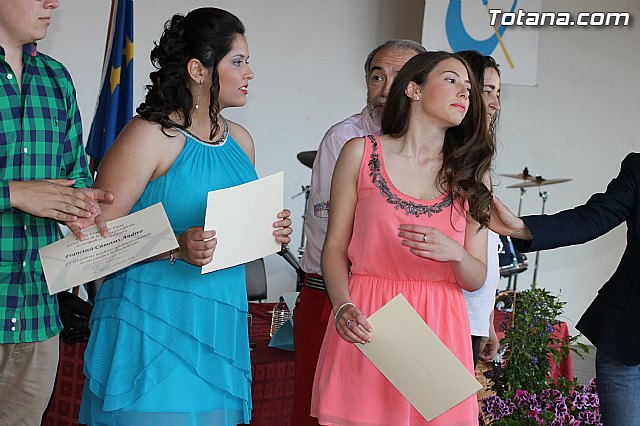 Acto de clausura y graduacin del 2 curso de bachillerato del IES 