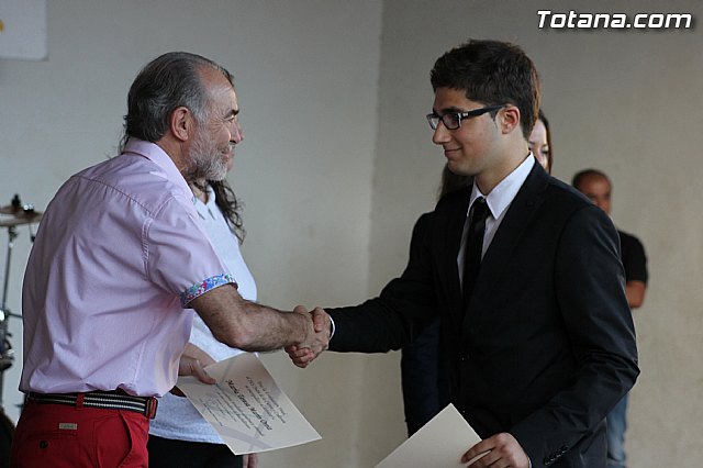 Acto de clausura y graduacin del 2 curso de bachillerato del IES 