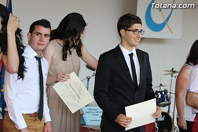 Acto de clausura y graduacin del 2 curso de bachillerato del IES 