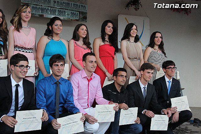 Acto de clausura y graduacin del 2 curso de bachillerato del IES 