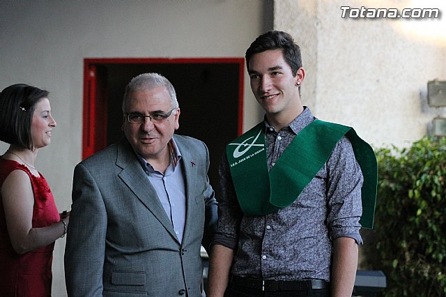 Acto de clausura y graduacin del 2 curso de bachillerato del IES 