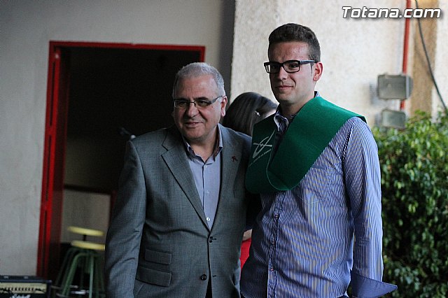 Acto de clausura y graduacin del 2 curso de bachillerato del IES 