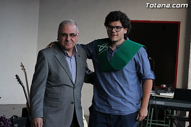 Acto de clausura y graduacin del 2 curso de bachillerato del IES 