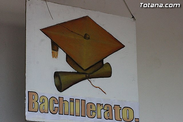 Acto de clausura y graduacin del 2 curso de bachillerato del IES 