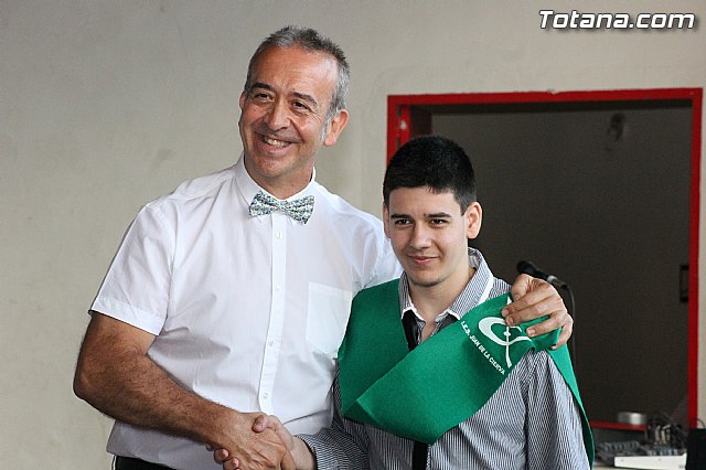 Acto de clausura y graduacin del 2 curso de bachillerato del IES 