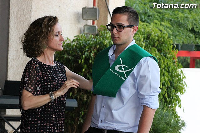 Acto de clausura y graduacin del 2 curso de bachillerato del IES 