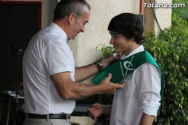 Acto de clausura y graduacin del 2 curso de bachillerato del IES 