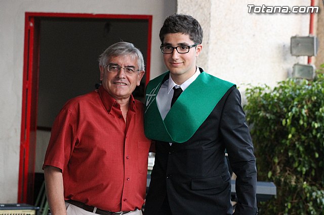 Acto de clausura y graduacin del 2 curso de bachillerato del IES 