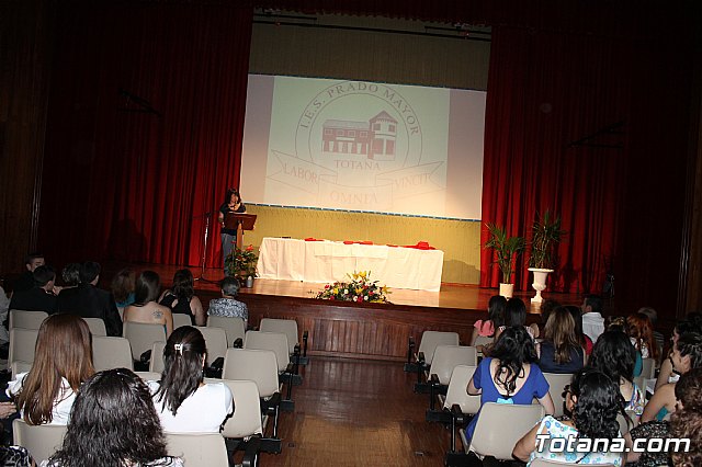 Entrega de becas. IES Prado Mayor 2013 - 15