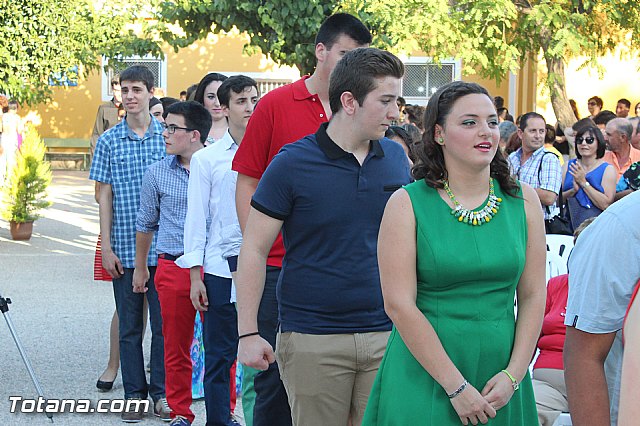 Acto de graduacin de bachillerato, 4 ESO y ciclos del IES Prado Mayor 2015 - 15