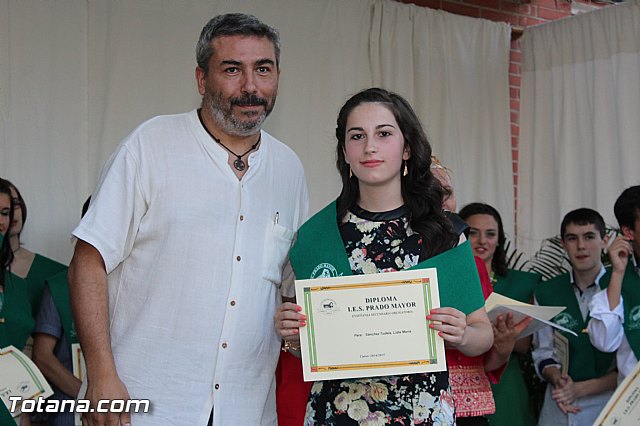 Acto de graduacin de bachillerato, 4 ESO y ciclos del IES Prado Mayor 2015 - 128