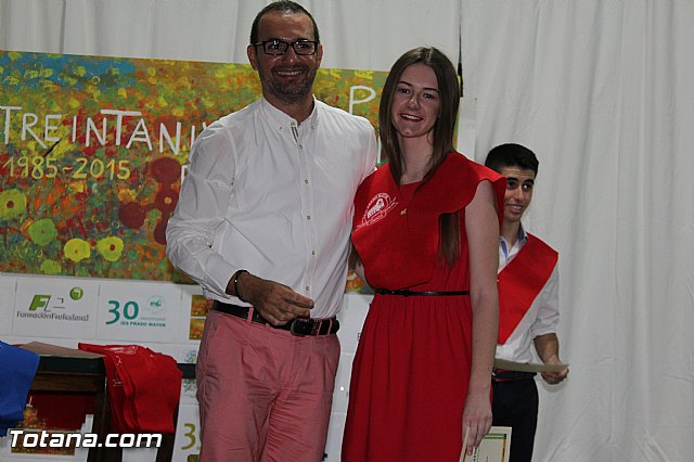 Acto de graduacin de bachillerato, 4 ESO y ciclos del IES Prado Mayor 2015 - 295