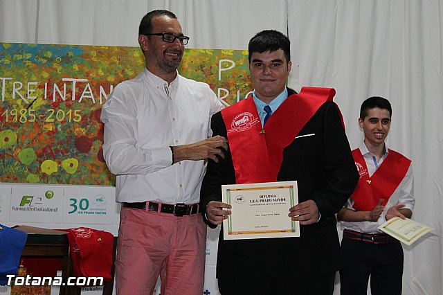 Acto de graduacin de bachillerato, 4 ESO y ciclos del IES Prado Mayor 2015 - 297