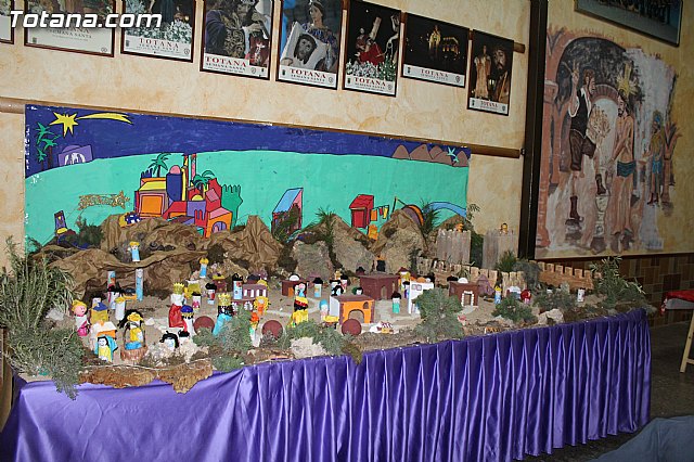 Beln infantil. Hdad. de Jess Flagelado. Navidad 2014 - 2