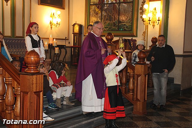 Inauguracin Beln Parroquia de las Tres Avemaras. Navidad 2016 - 2