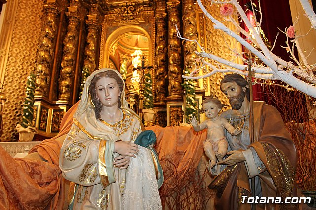 Belenes Iglesia de Santiago y Convento de las Tres Avemaras - Navidad 2018 - 1