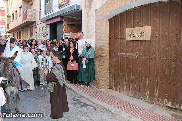 Beln viviente. Parroquia de las Tres Avemaras 2012 - 1