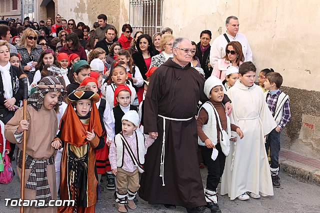 Beln viviente. Parroquia de las Tres Avemaras 2012 - 4