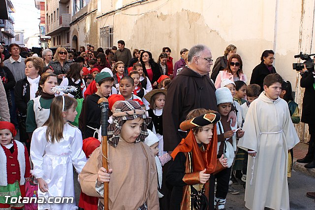 Beln viviente. Parroquia de las Tres Avemaras 2012 - 6