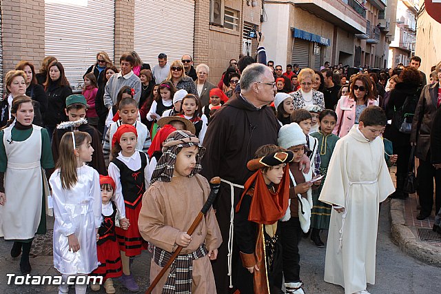 Beln viviente. Parroquia de las Tres Avemaras 2012 - 7