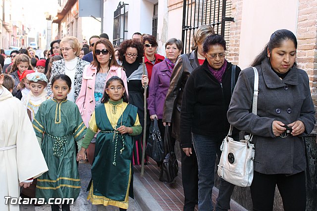 Beln viviente. Parroquia de las Tres Avemaras 2012 - 9